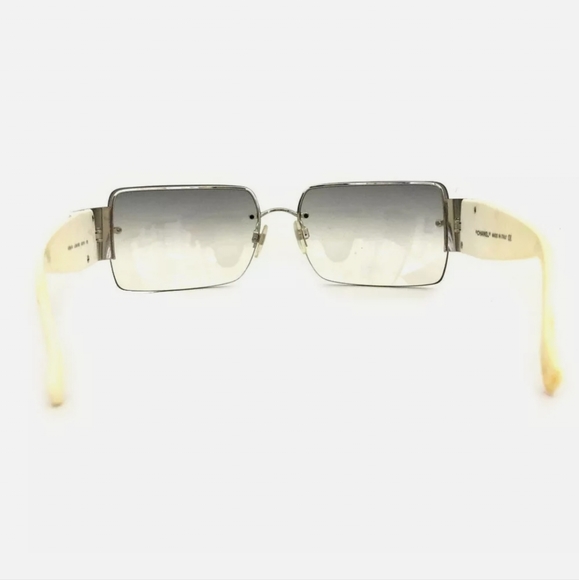 CHANEL 62□15 CC LOGO CREAM SUNGLASSES/R2842 - Picture 9 of 12